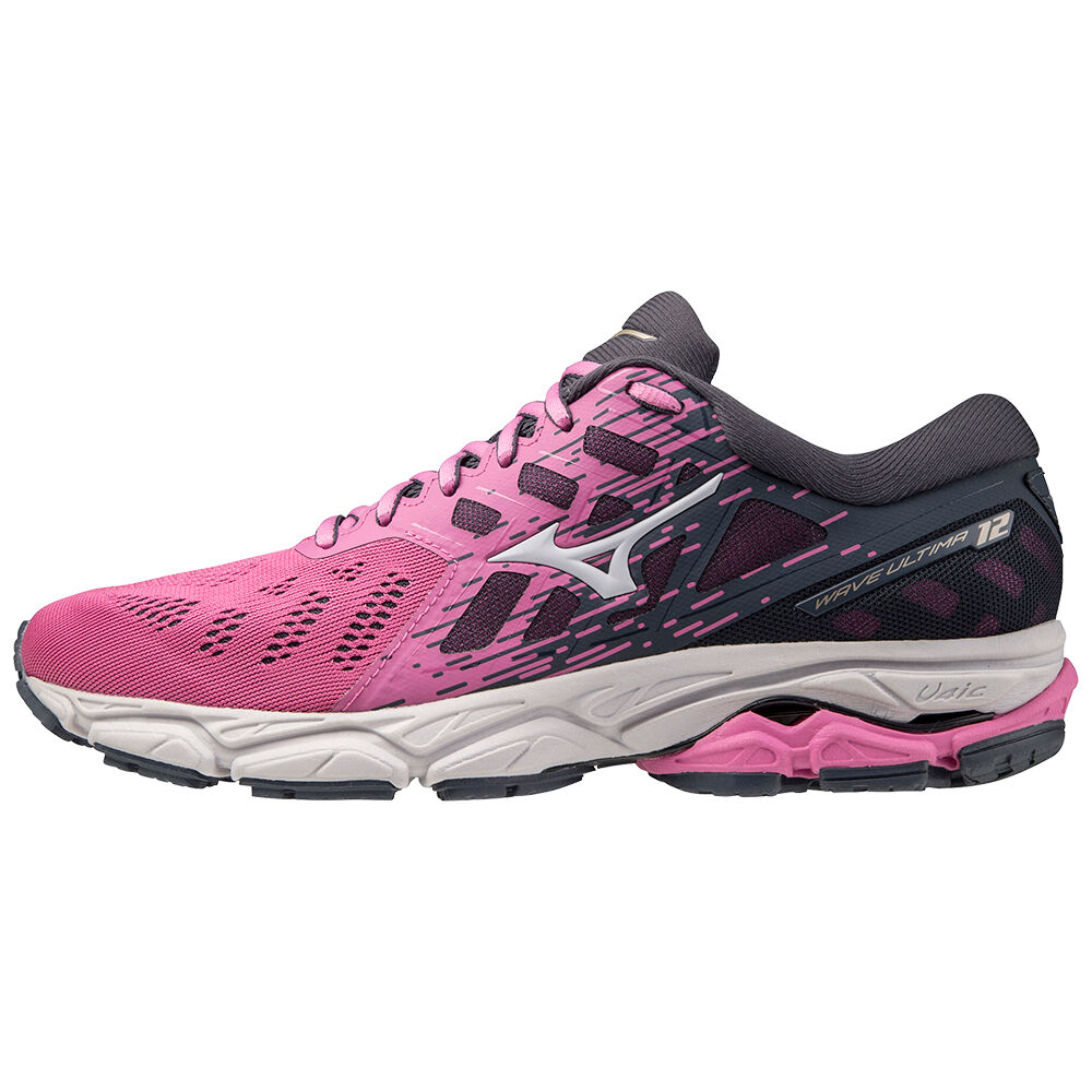 Scarpe Running Mizuno Wave Ultima 12 Donna - Rosa/Bianche/Blu Marino - 68019-AXZJ